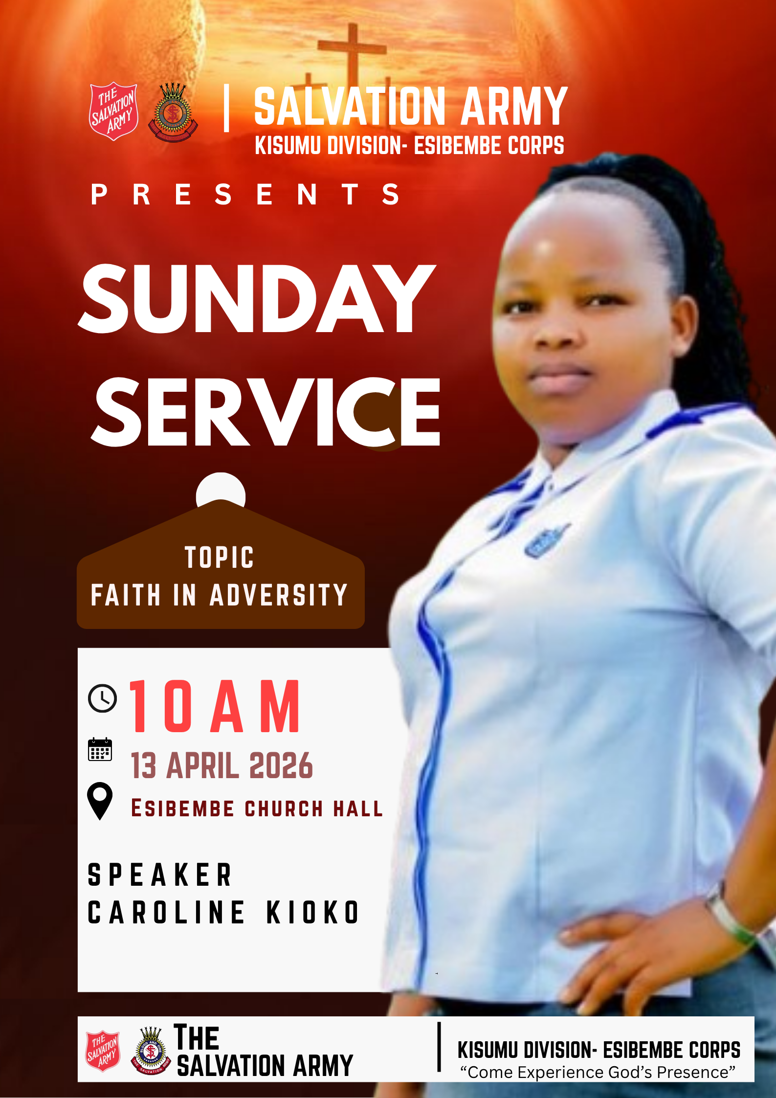 THE SALVATION ARMY POSTER DESIGN
